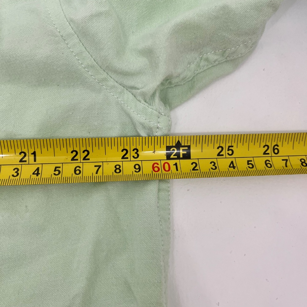 Tommy Bahama Men’s‎ L Lime Green Stretch Shirt Long Sleeve Tropical Casual - Picture 9 of 10